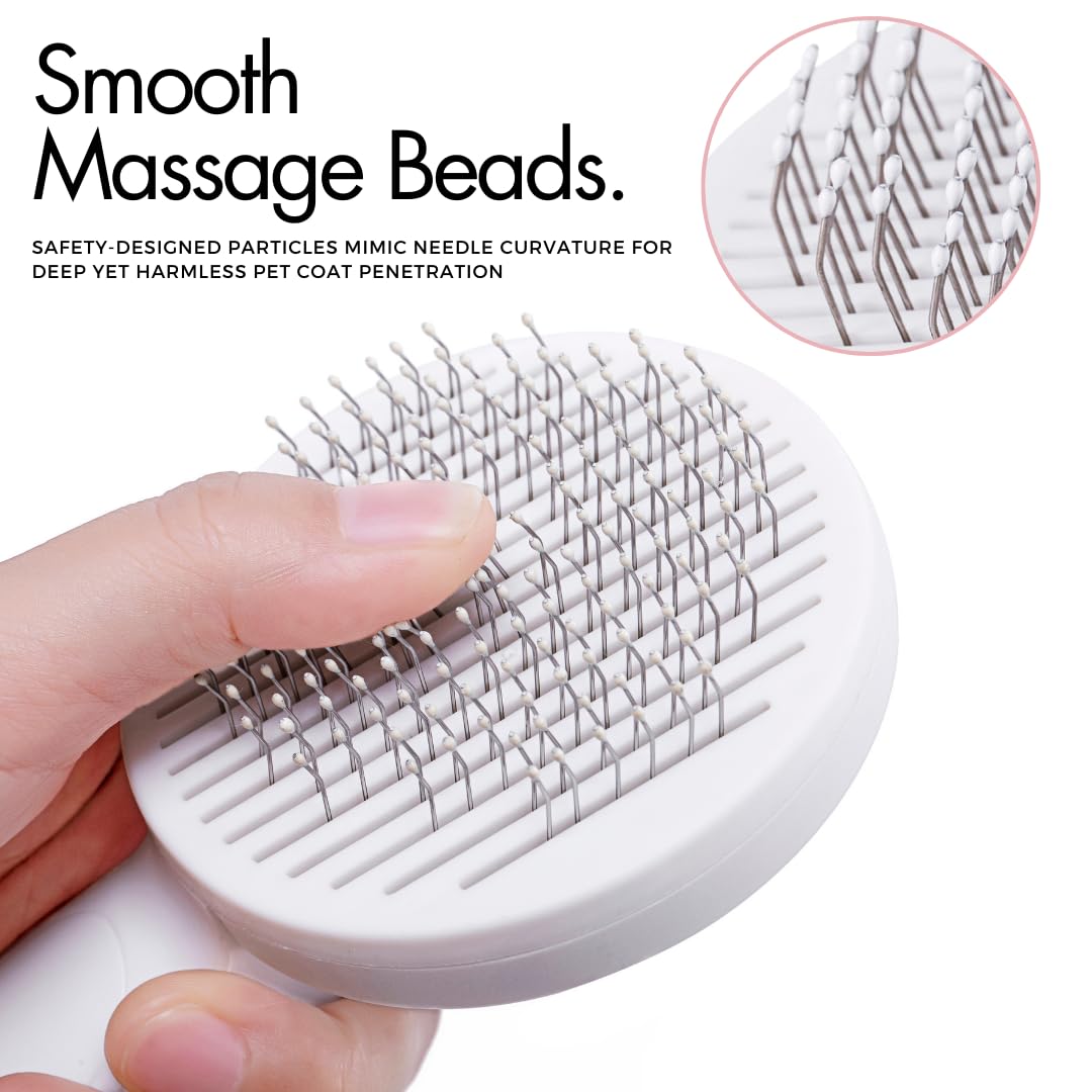 Self-Cleaning Slicker Brush