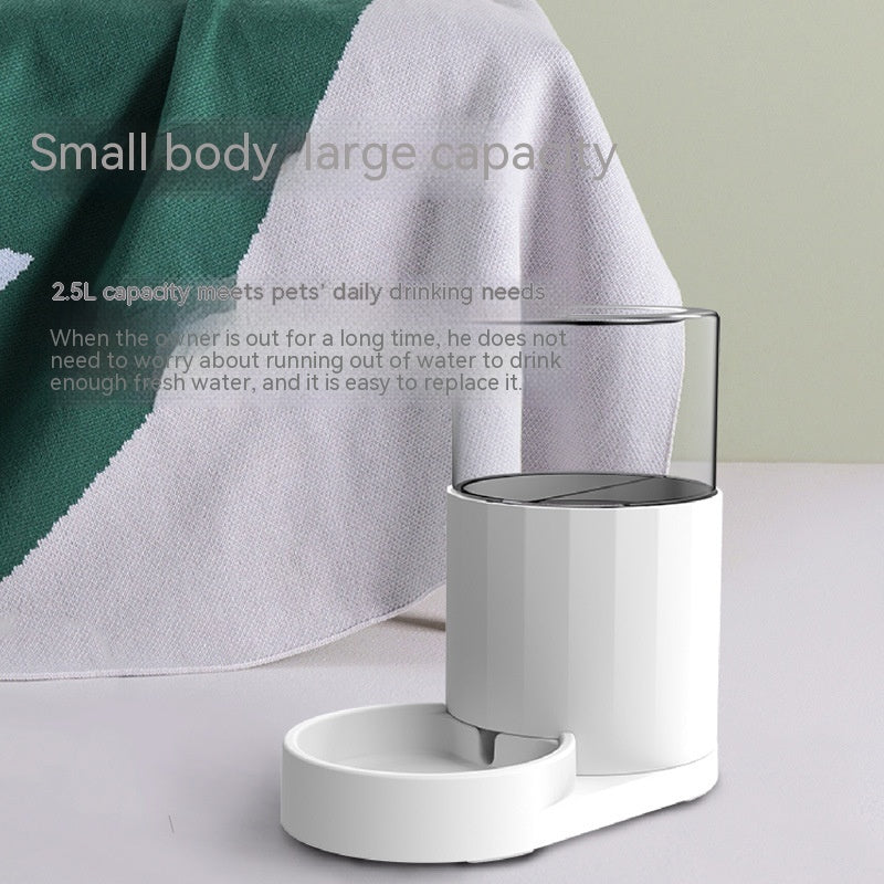 Cat Water Fountain & Feeder