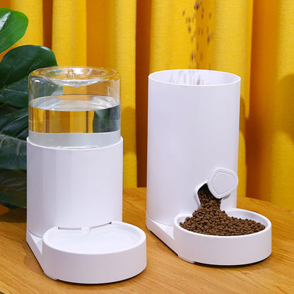 Cat Water Fountain & Feeder