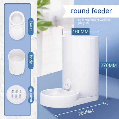 Cat Water Fountain & Feeder